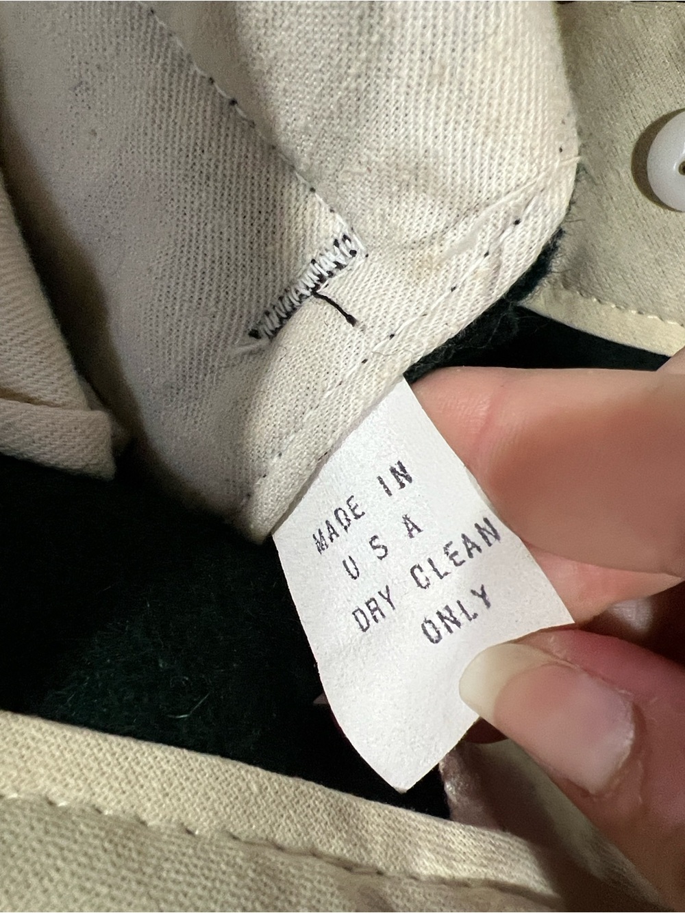 Johnson Woolen Mills Vintage Wool Chinos - Picture 7 of 7